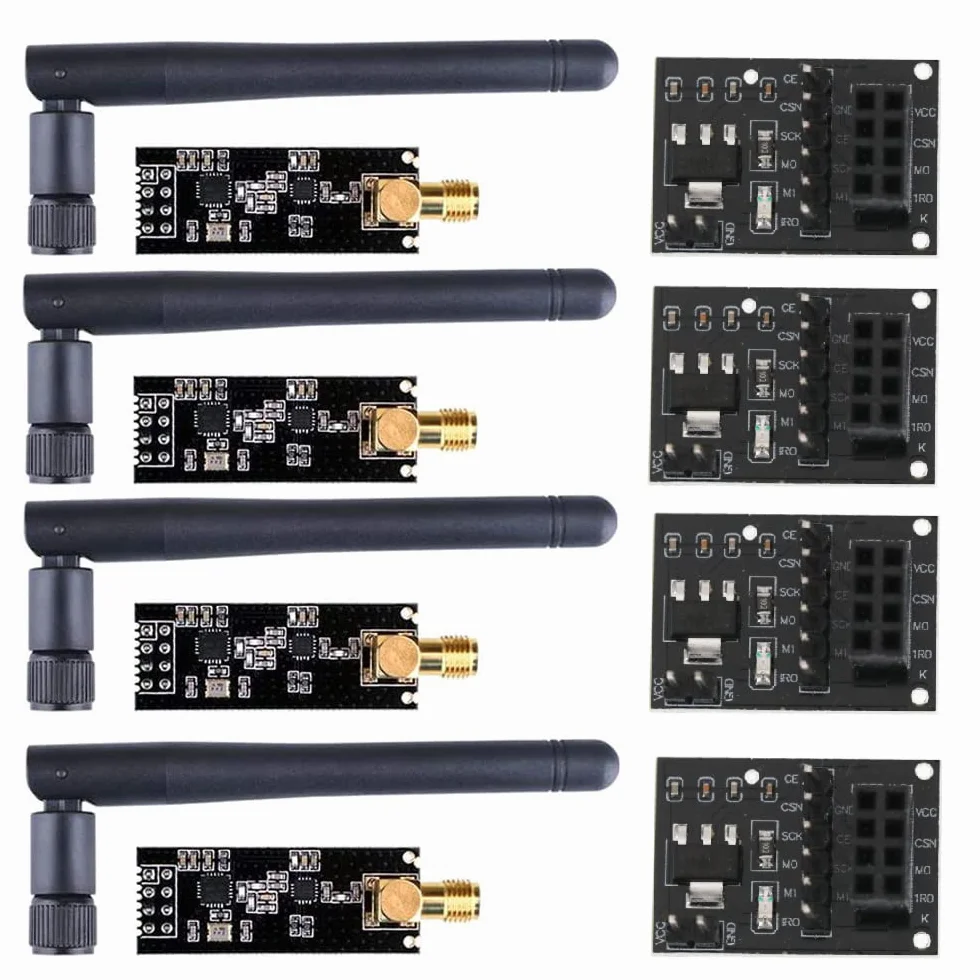 NRF24L01+PA+LNA Modulo Wireless 1100m Antenna 3.3V