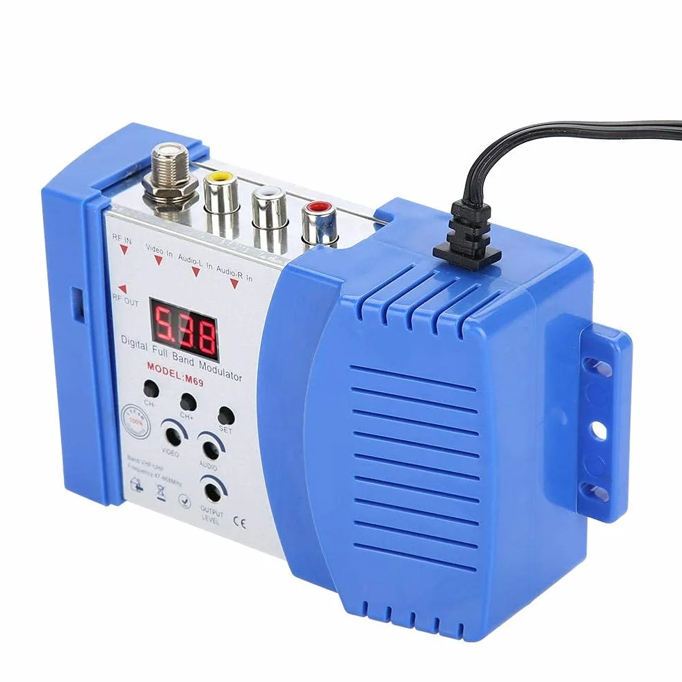Bewinner Modulatore RF Digitale Universale Compatto Convertitore di Segnale TV