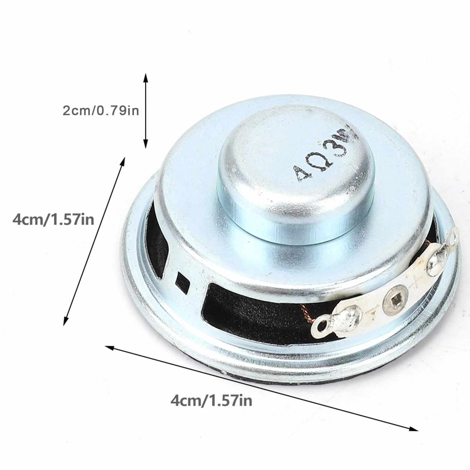 Altoparlante Woofer stereo 2 pezzi 3 W 4 Ω per mini amplificatore audio sistema audio compatto