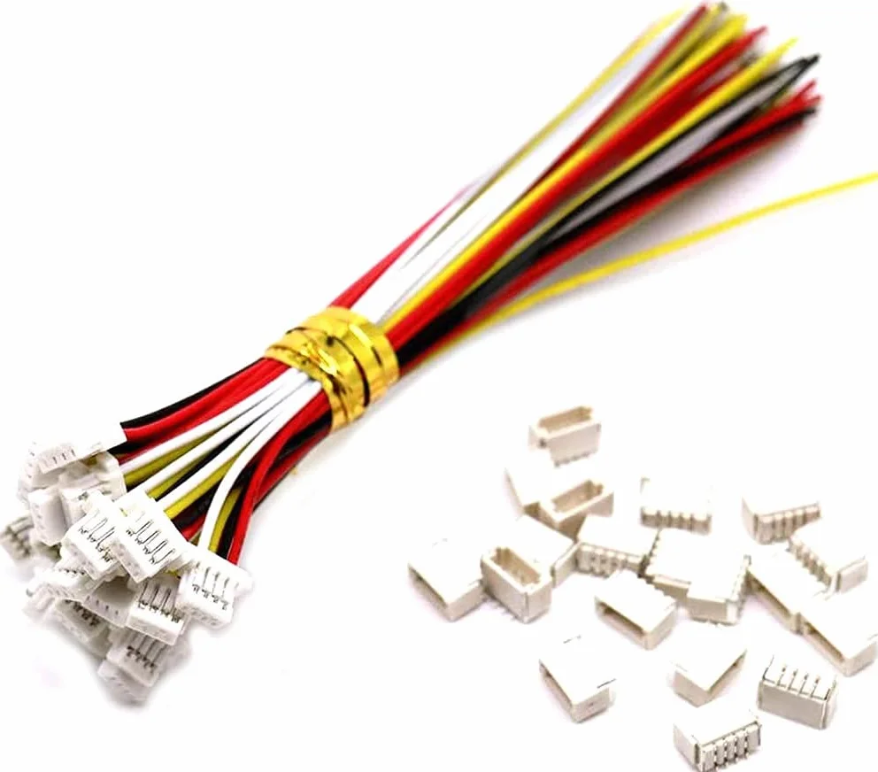 Connettore Mini Micro Sh 1.0 mm 4-Pin Maschio Femmina Cavo 150 mm 20 Pezzi
