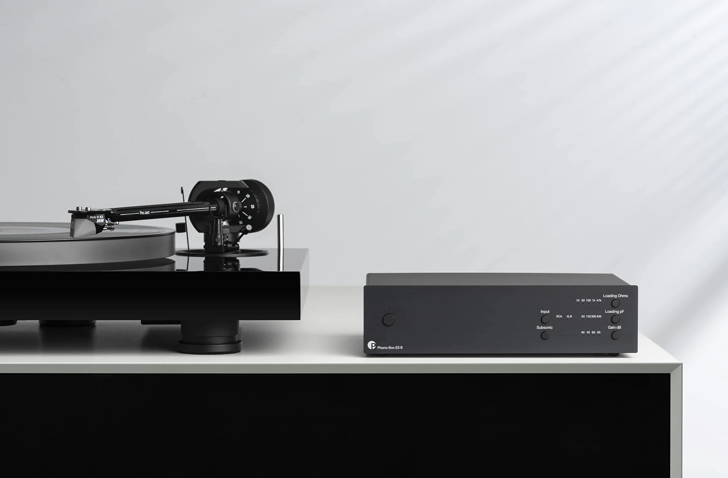 Phono Box S3 B Preamplificatore fonofilo simmetrico Nero