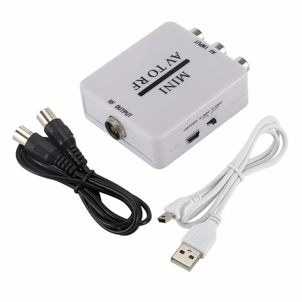 Adattatore Modulatore RF Video Convertitore da TV Analogico AV A Modulo RF