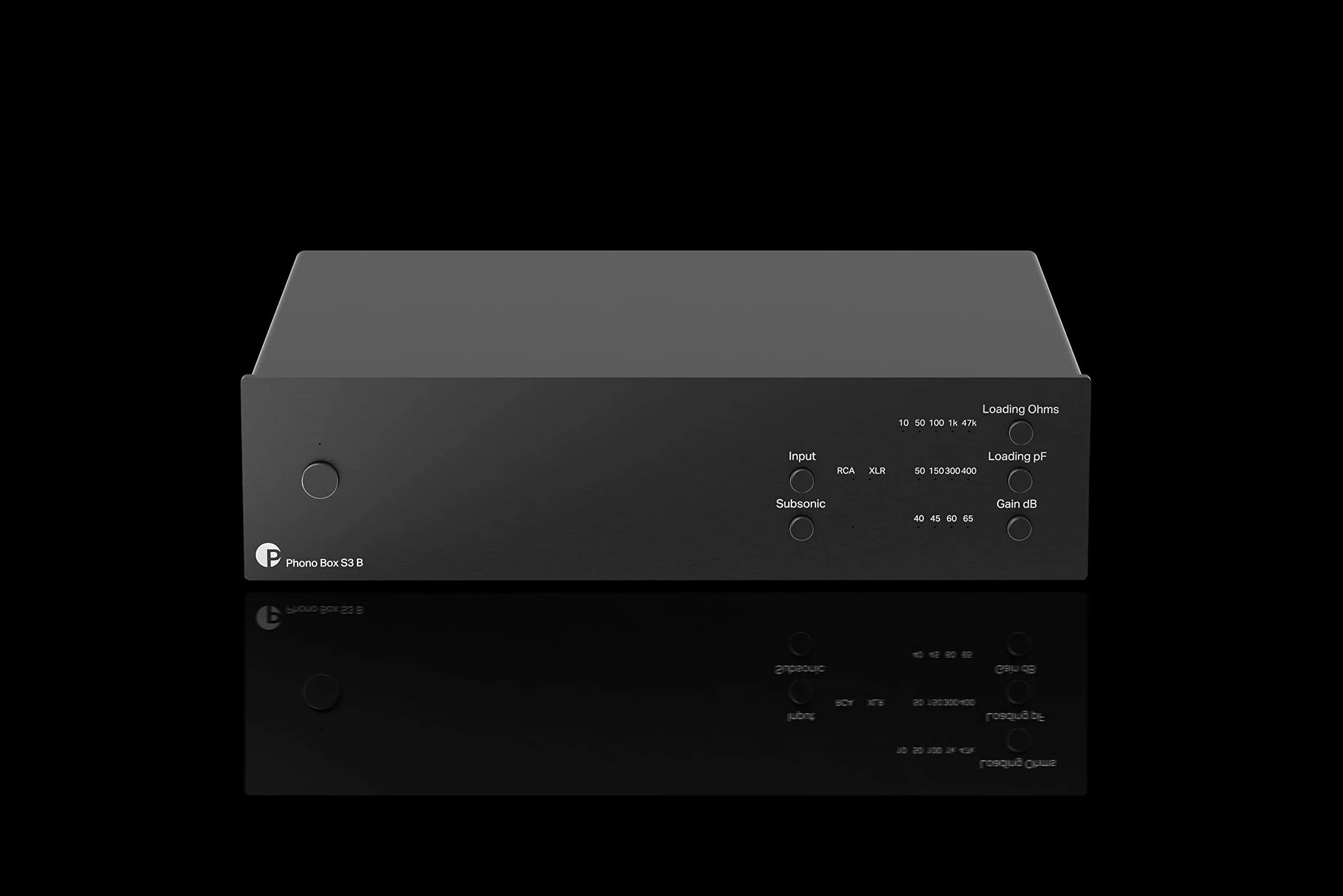 Phono Box S3 B Preamplificatore fonofilo simmetrico Nero