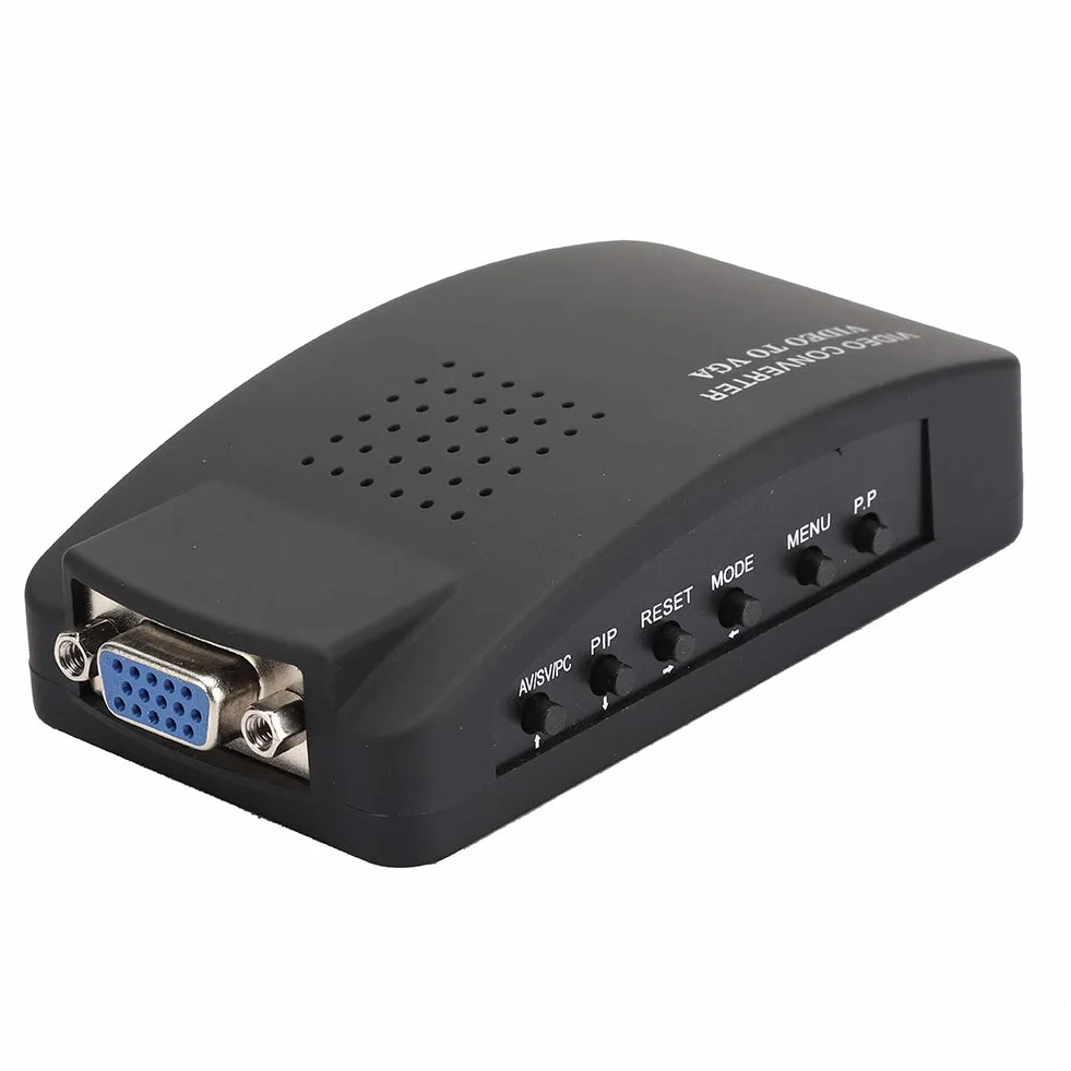 VBESTLIFE Adattatore Convertitore da BNC a VGA HD 1920x1080 PAL NTSC