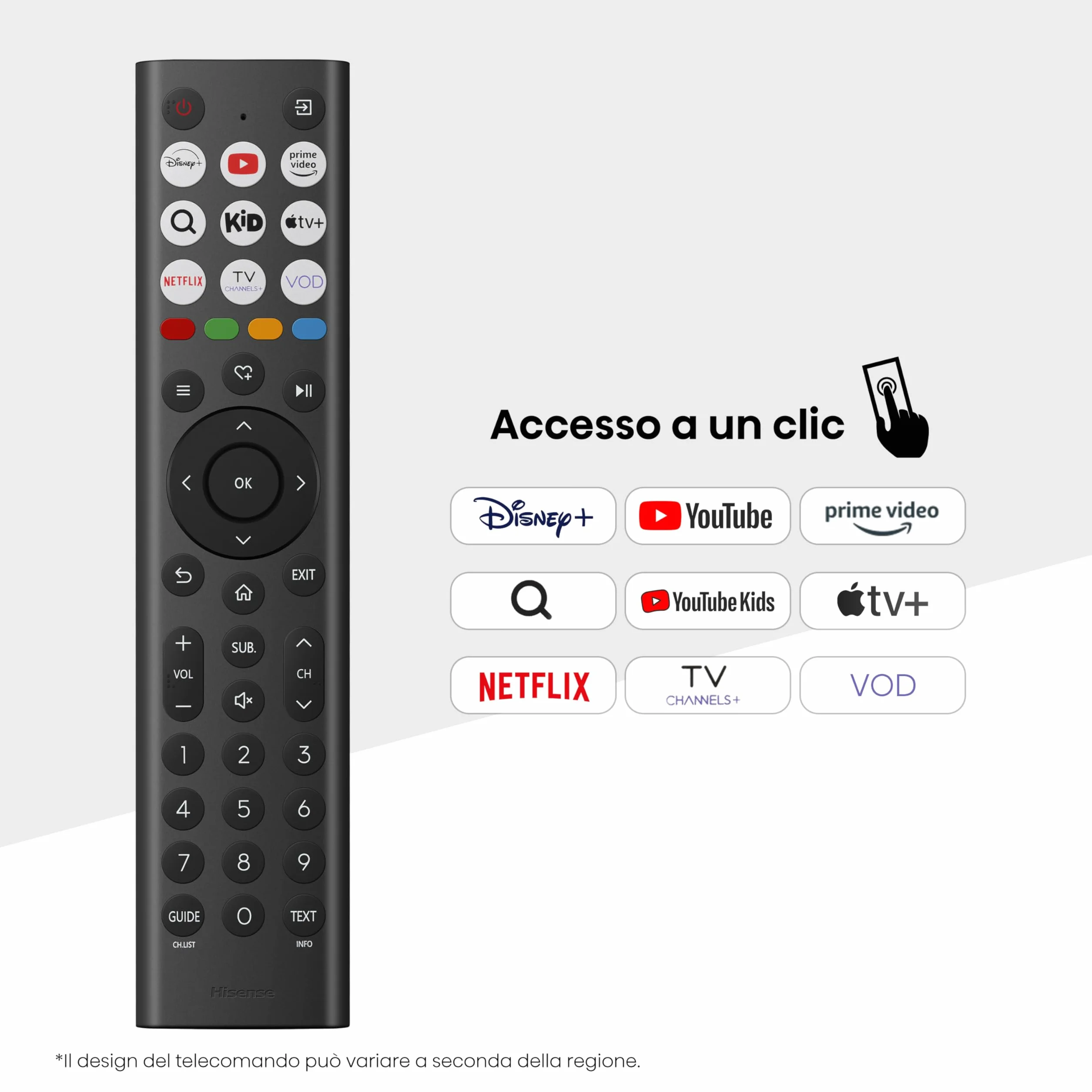 Hisense 40E53QT 40" QLED Full HD Smart TV VIDAA U8 HDR10 Dolby Atmos Game Mode DVB-T2/S2 HEVC 10