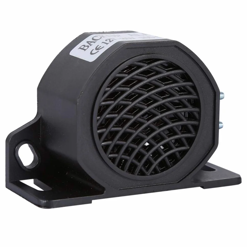 Cicalino Retromarcia 12-80V 105 DB Nylon Sirena Allarme Auto Camion Veicoli Pesanti