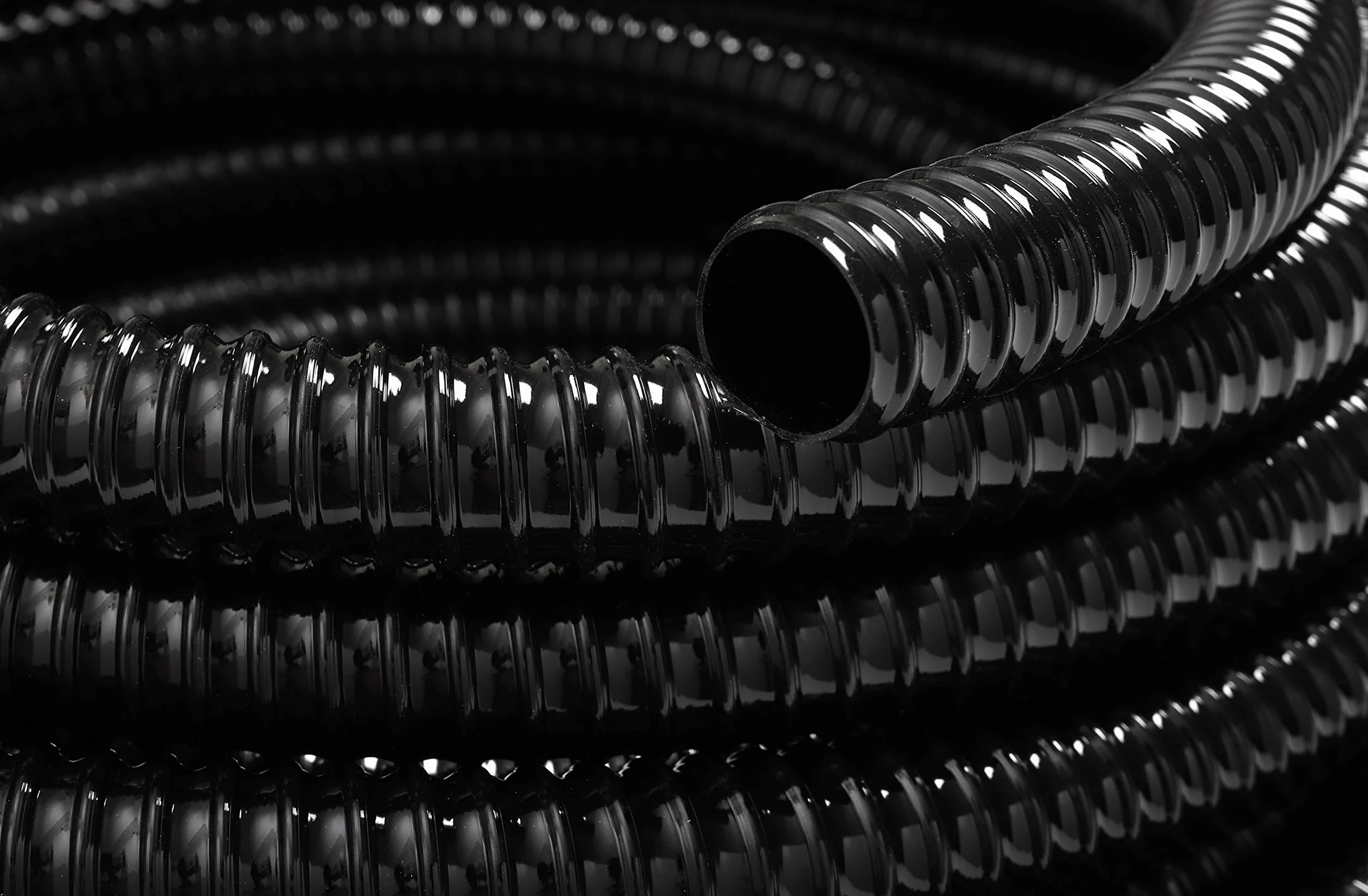 HeRo24 Tubo per laghetto a spirale per laghetti e stagni, 32 mm, 20 m