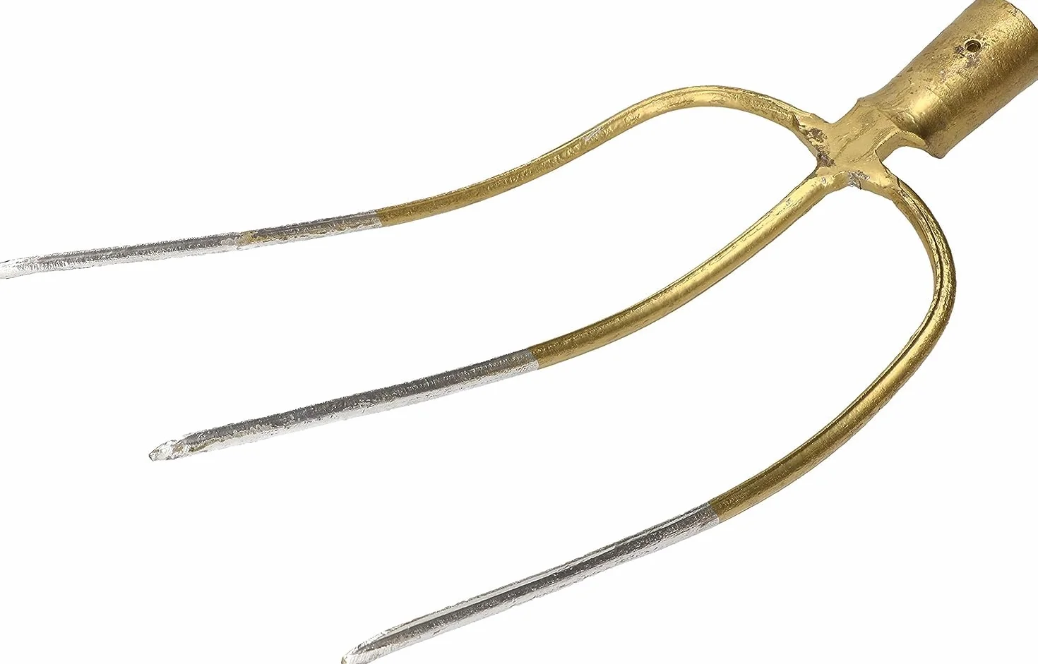 KOTARBAU® Forcone a 3 Denti in Acciaio Temprato Forchetta da Giardino Forca da Giardino Strumenti Manuali Attrezzi Accessori da Giardino
