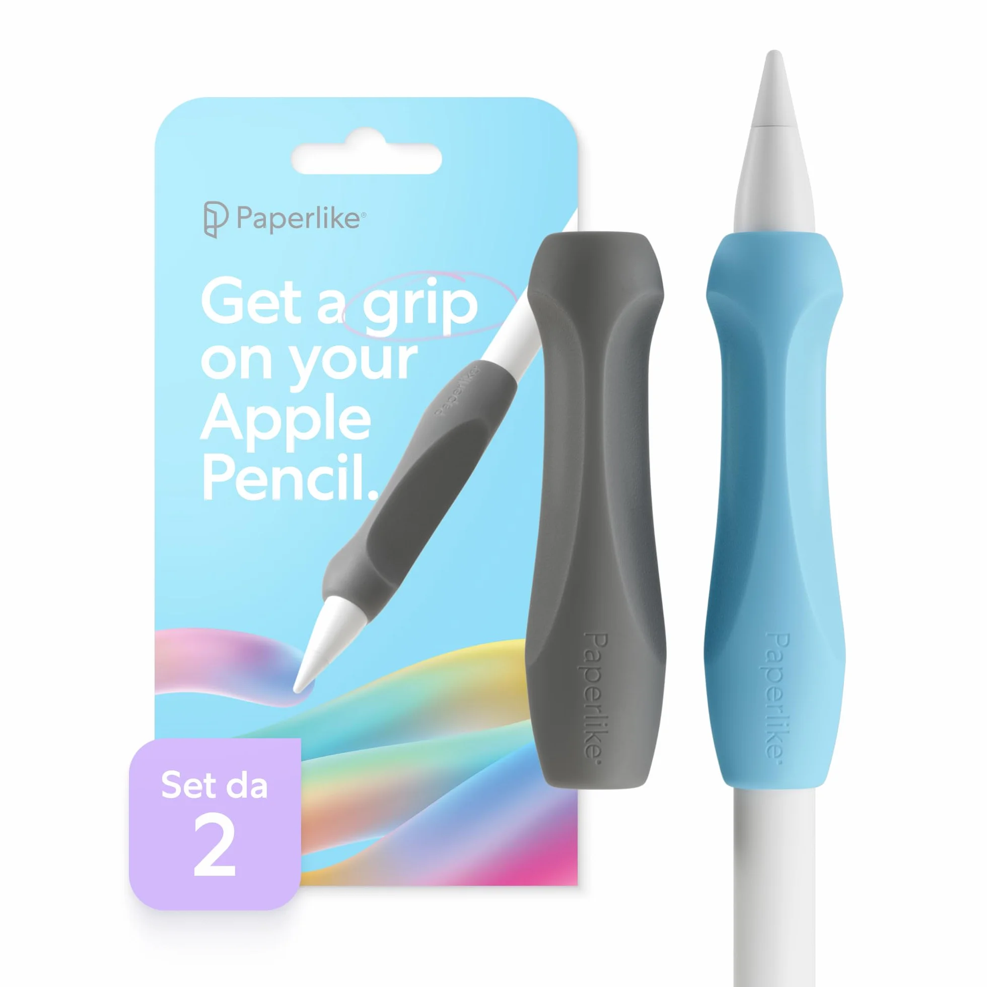 Paperlike Pencil Grips for Apple Pencil 1st & 2nd Generation USB-C PRO - Set of 2