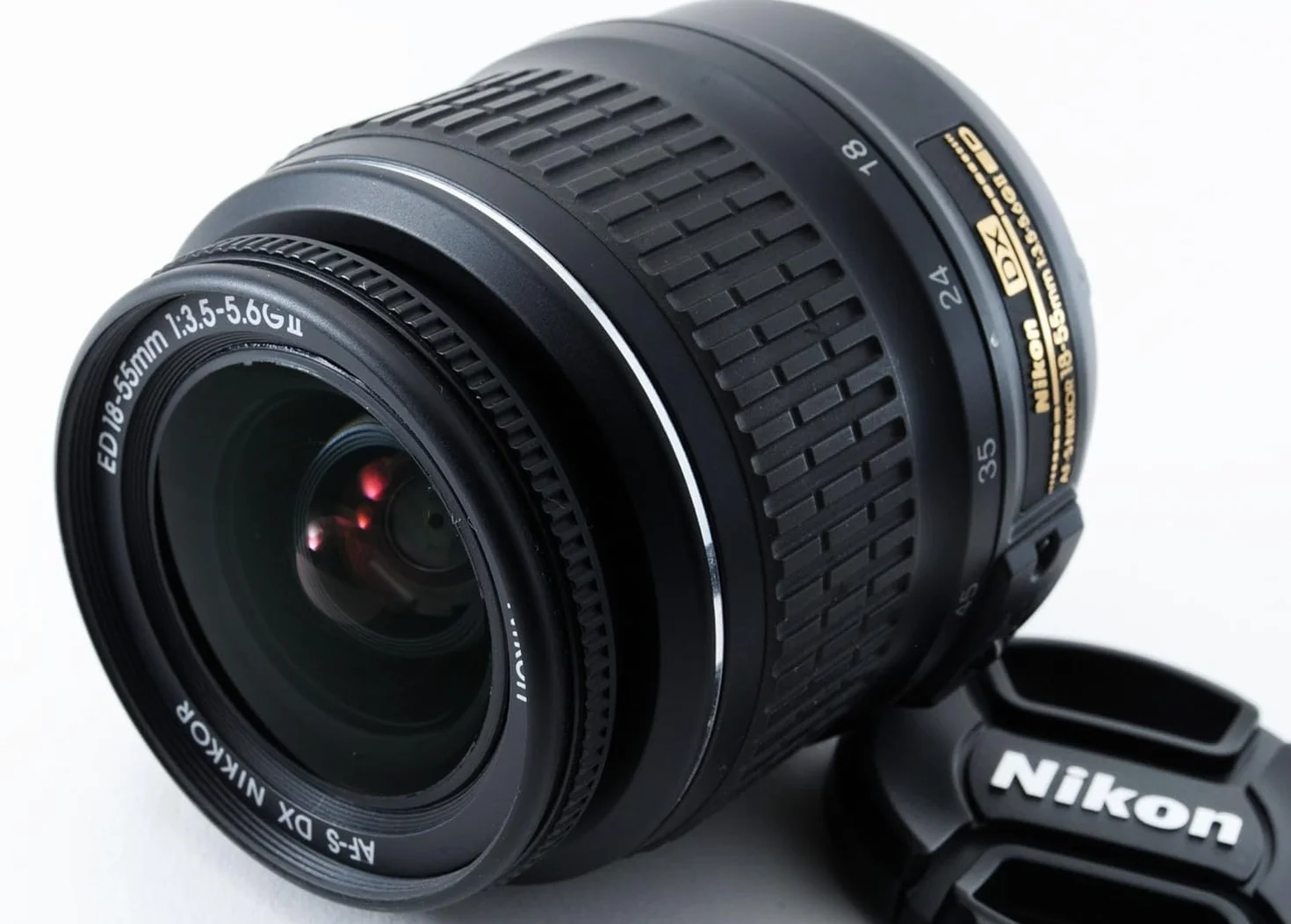 Nikon Obiettivo AF-S DX Zoom-Nikkor 18-55mm 1:3.5-5.6G ED II Nero
