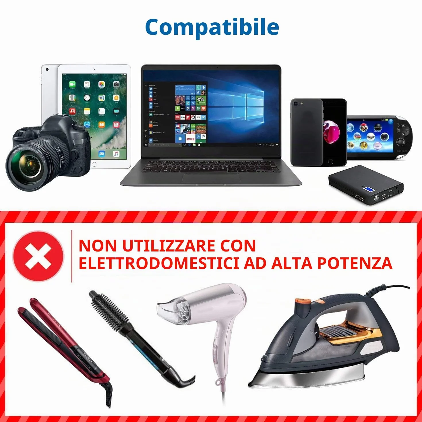 Spina Adattatore Svizzera/Liechtenstein a UE 3 pin a 2 pin per Presa DE FR IT ES Nero 1 Pezzo