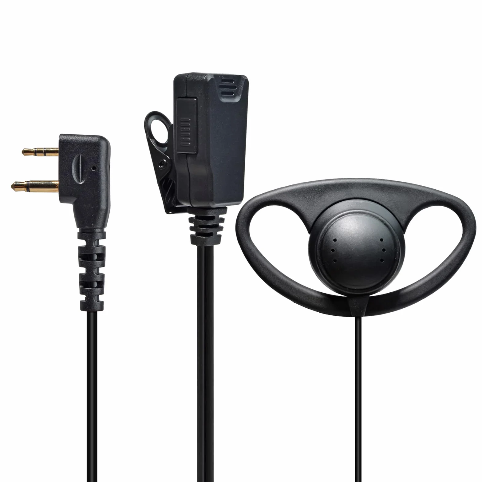 Cuffie Walkie-Talkie con Microfono PTT 2 Pin compatibili Midland G7 Pro G8 G9 Pro M24 M24 Plus M48 M99 G6 XT G7 XTR