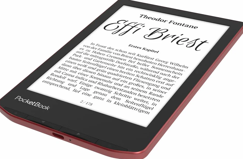 PocketBook Verse Pro E-Reader 6'' E-Ink Carta HD impermeabile 16 GB WiFi Bluetooth Azzurro