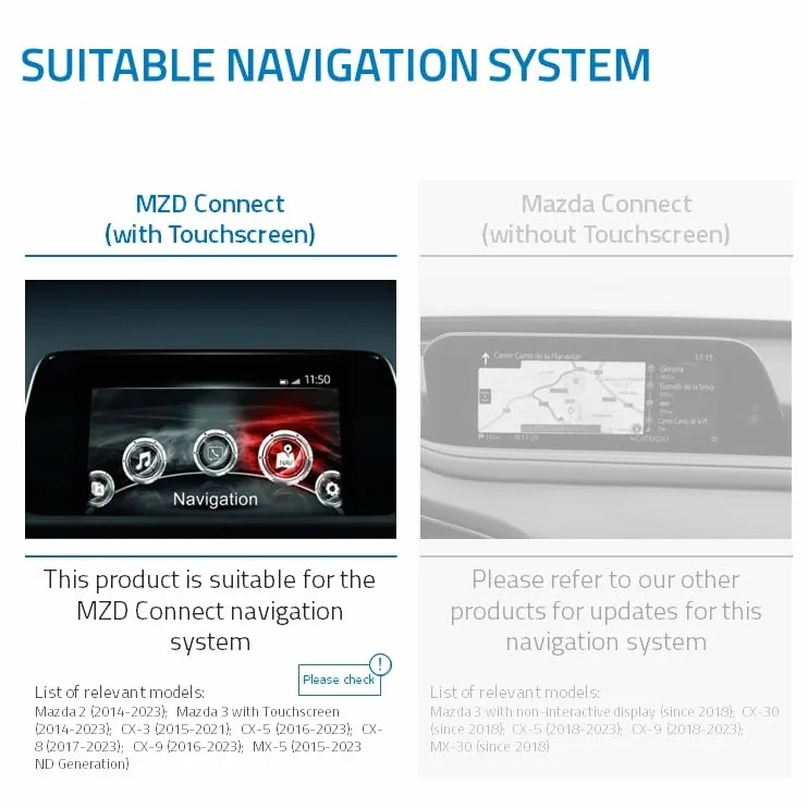 Mazda Map Update - Official SD Card Europe