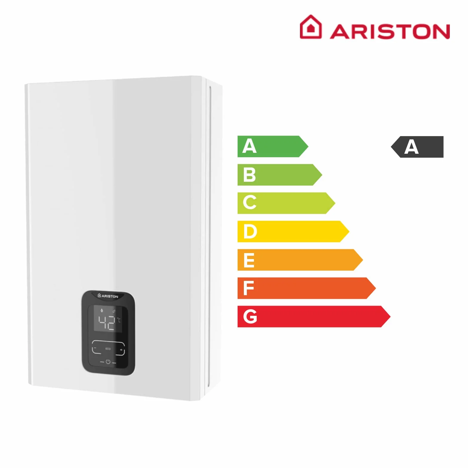 Ariston Next Evo X SFT 16 Gaz Butano/Propano Scaldabagno ermetico Bianco