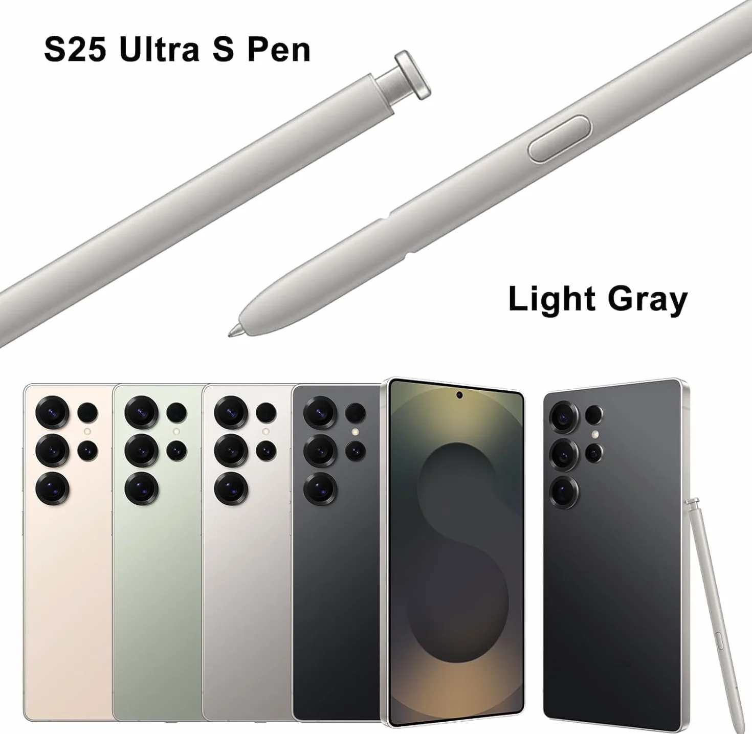 Samsung Galaxy S25 Ultra S Pen di Ricambio, Stilo Digitale Grigio