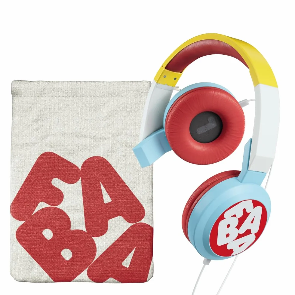 FABA Dudun Cuffie con cavo regolabili pieghevoli per bambini 85dB limitazione suono