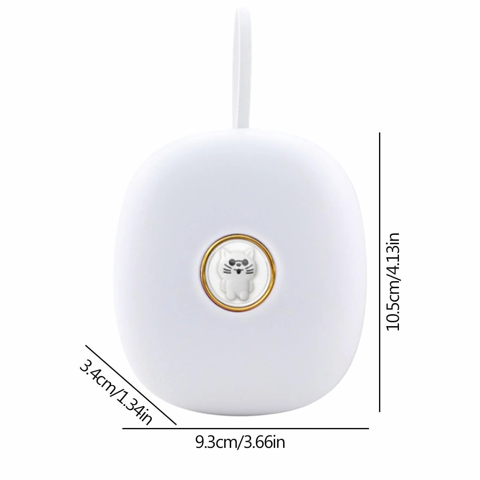Sveglia a Vibrazione LED Silenziosa con Allarme Potente, Bed Shaker per Non Udenti