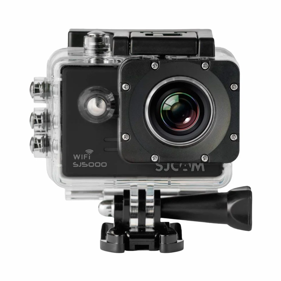 SJCAM SJ5000 Videocamera sportiva WiFi LCD 2.0in 1080p 30fps impermeabile 30m nero ricondizionato
