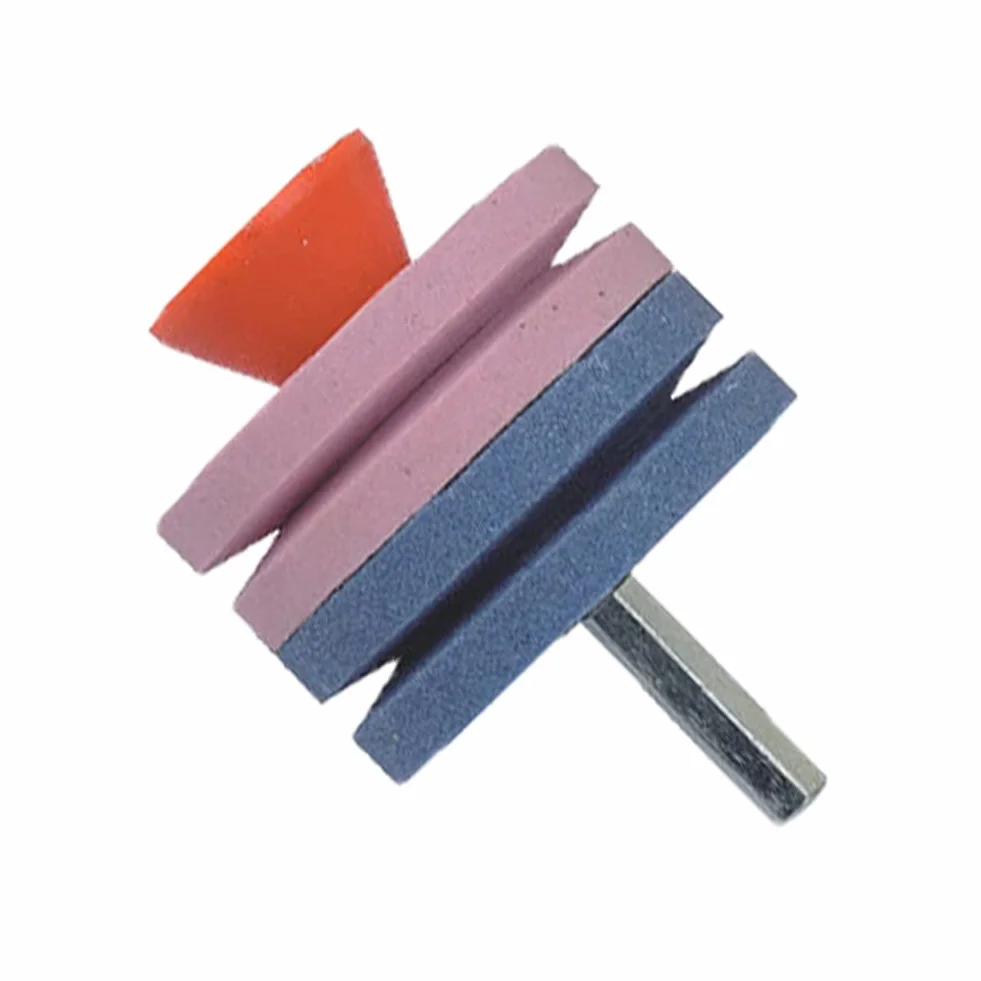 Affilacoltelli per Tosaerba,Robusto Strumento per affilare Trapano al corindone - Forniture per Giardinaggio Smerigliatrice per Lame per Prati da Giardino Campi da Gioco scolastici