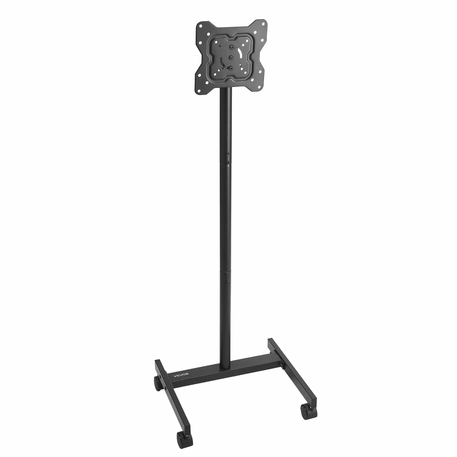 VEVOR Supporto TV da Pavimento per Schermo Piatto Curve 431,8-1397 mm, Carrello Porta TV Carico max. 20 kg, VESA 200 x 200 mm