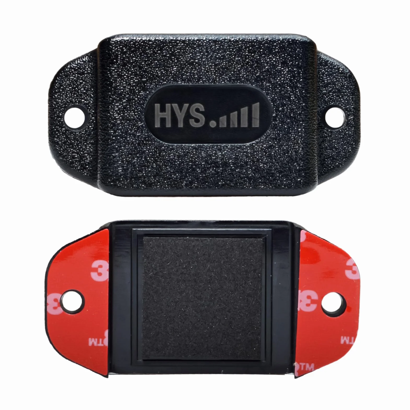 HYS Supporto radio auto Motorola Baofeng Yaesu Midland walkie talkie clip (2 szt, czarny)