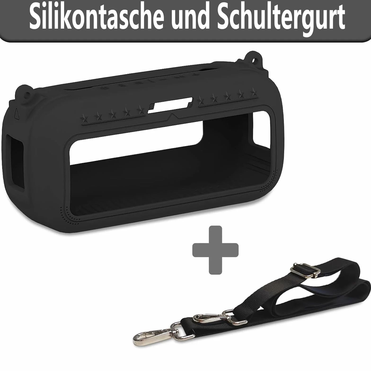 Custodia in silicone per altoparlante portatile Bose SoundLink Max, custodia morbida accessori (solo case)