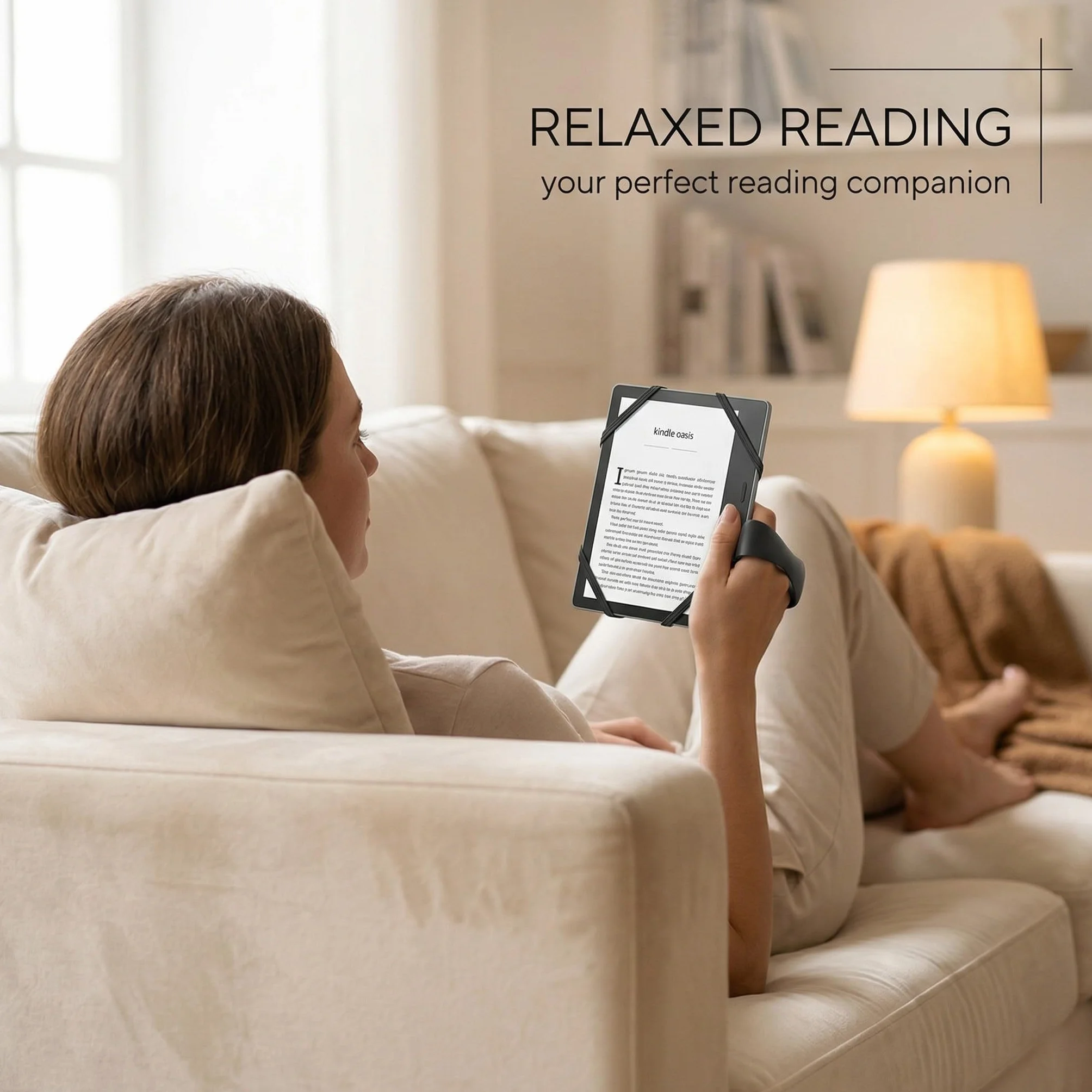 Supporto Per Lettura a Letto Compatibile con Kindle Oasis/Kobo/Tablet 4.7-8"