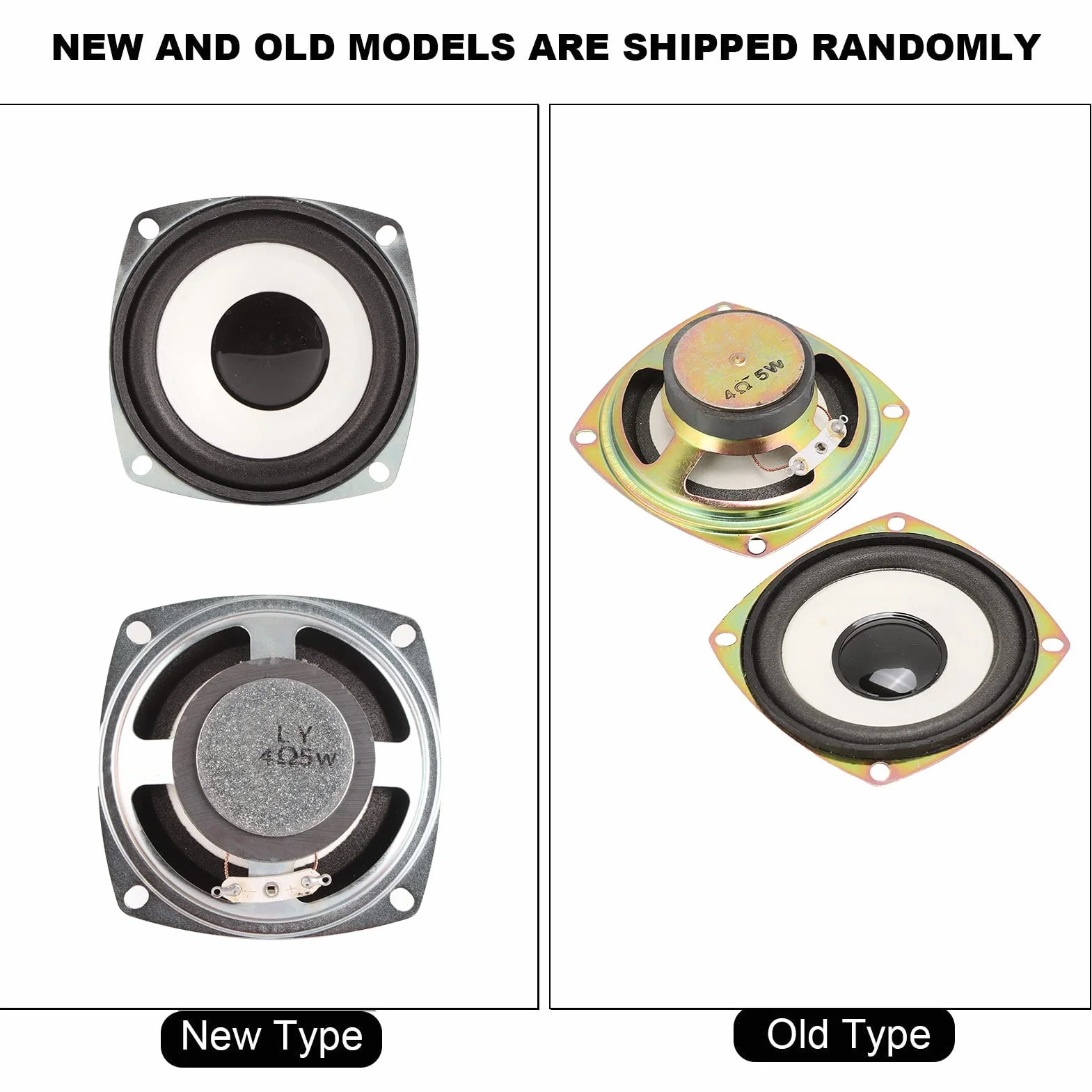 Altoparlante Full Range 3 pollici 4ohm 5W Mini altoparlante a piena frequenza Woofer per cassa multimediale