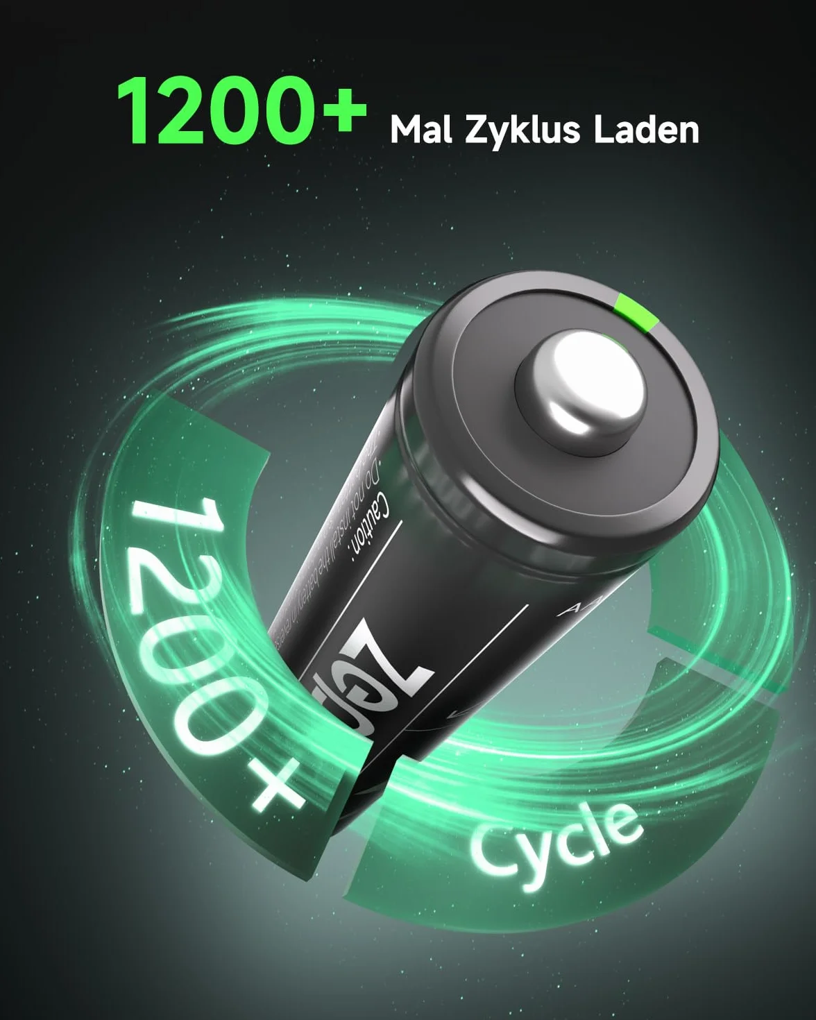 Caricabatterie ibrido Li-Ion NI-MH 16 batterie AAA ricaricabili 1100 mAh 1,2 V