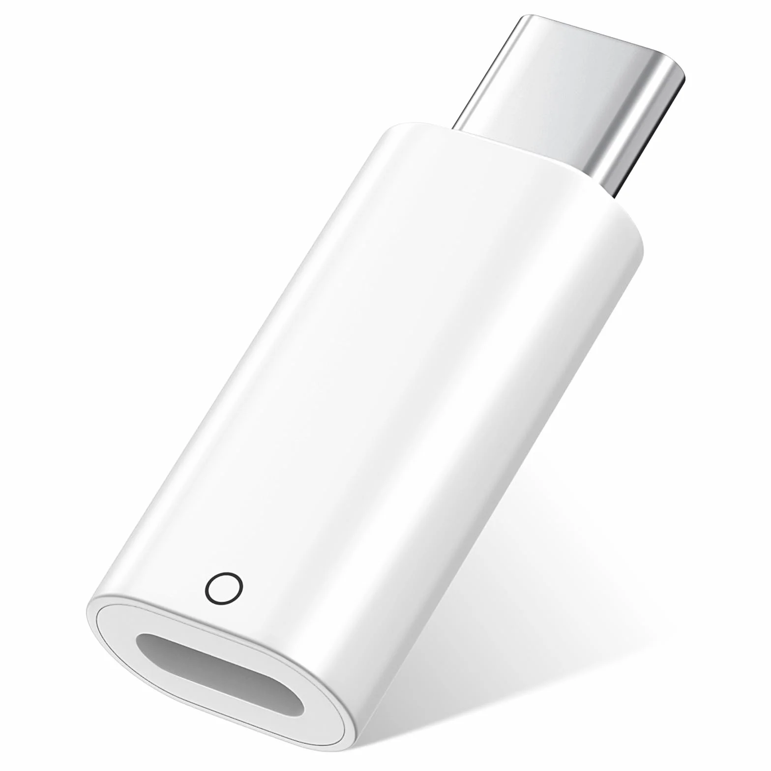 TiMOVO Adattatore da USB C a Lightning per Apple Pencil 1a Gen, Caricatore Bluetooth Bianco
