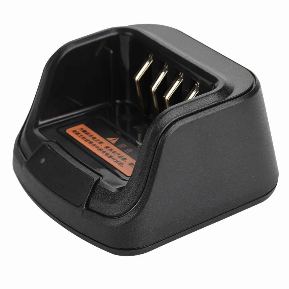 Base per Caricabatteria Walkie-talkie Hytera HYT Radio 12V DC 1A Ricarica Rapida Protezione Multipla