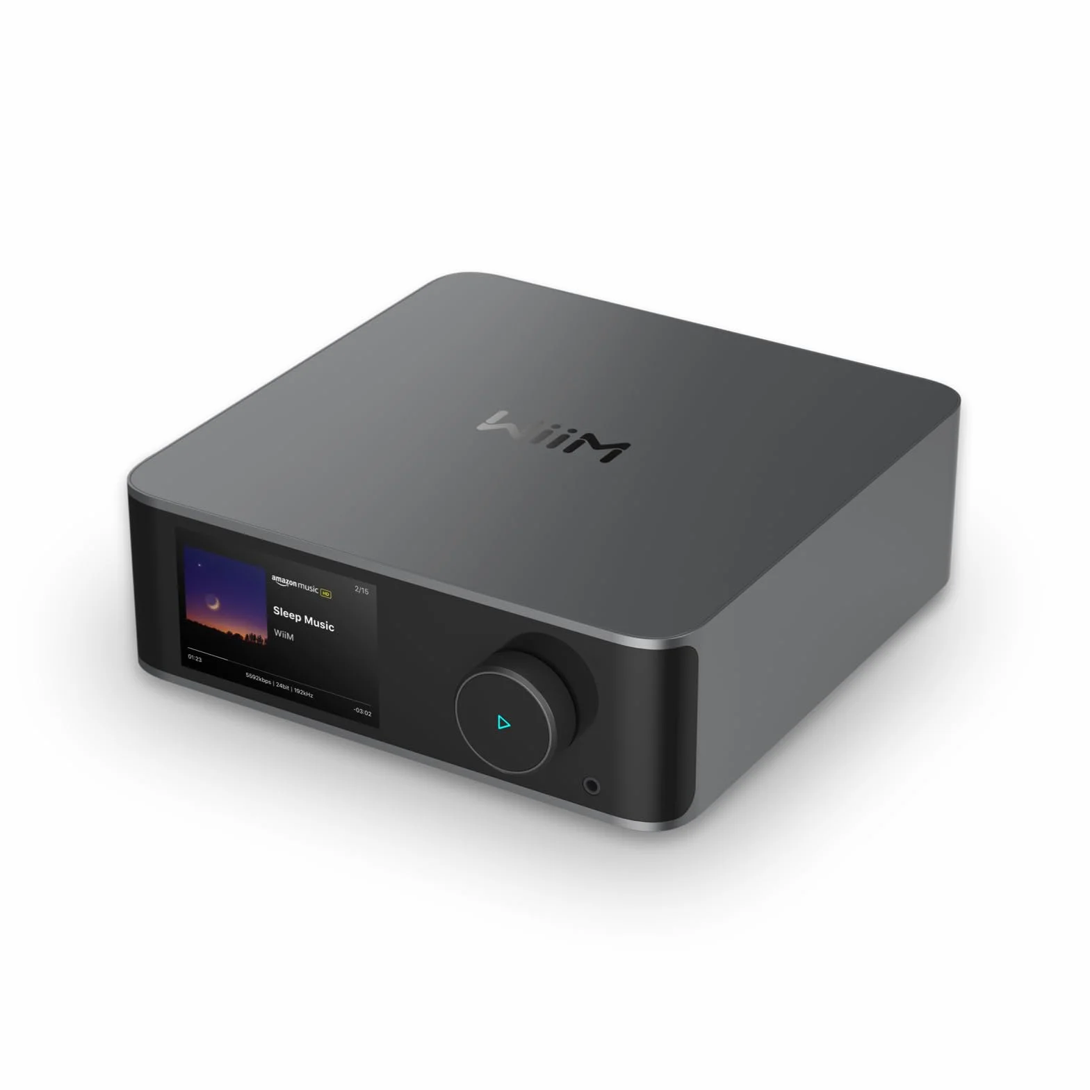 WiiM Ultra Music Streamer Preamplificatore Digitale Touchscreen 3,5" Google Cast Alexa Streaming Spotify Amazon Music Tidal HDMI ARC Ingresso Phono Uscita Cuffie Grigio