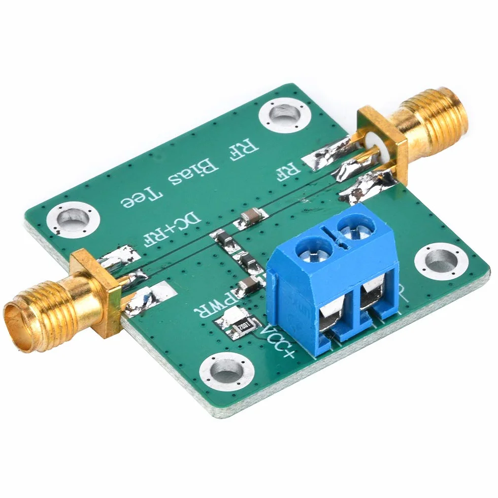 Aramox Bias Tee 10-6000MHz RF Microwave DC Power Supply per Amplificatore a Banda Larga