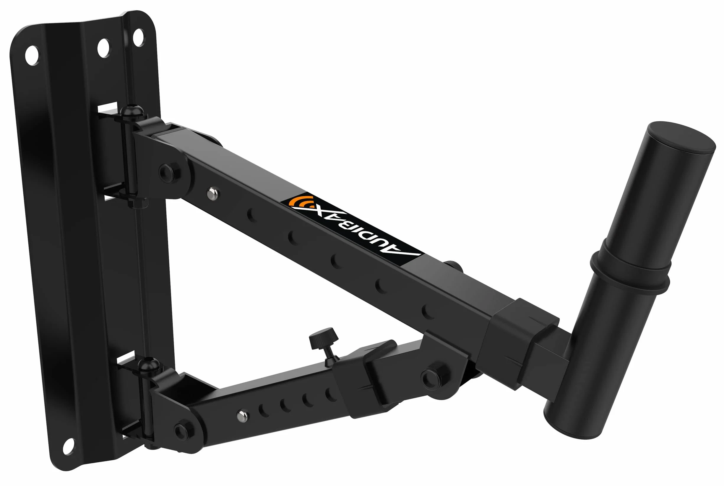 Audibax Neo 30 Supporto da Parete per Altoparlante Professionale Staffa Inclinabile Universale 35 mm 35 kg