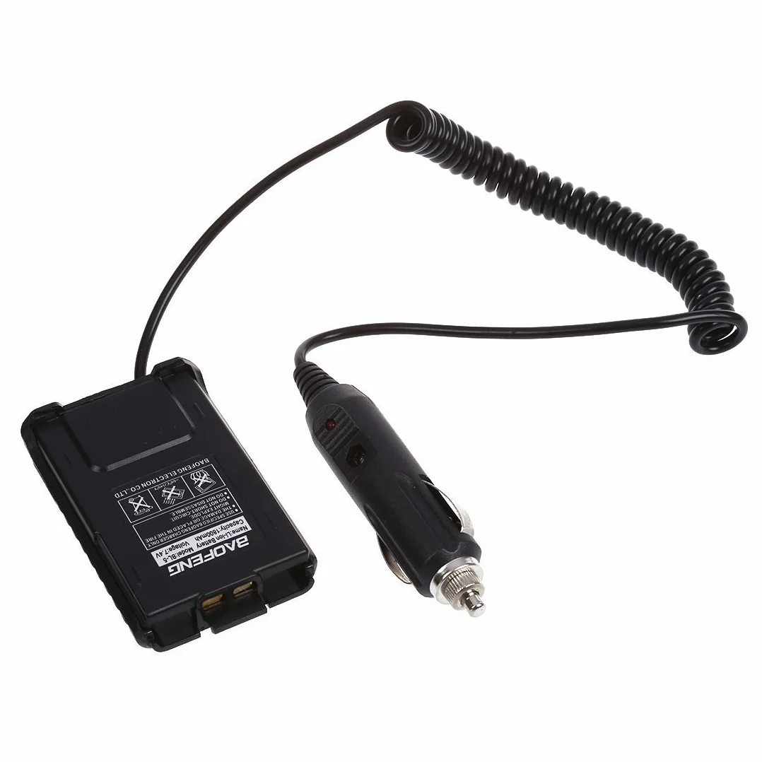 SODIAL Eliminator batteria auto per BAOFENG UV-5R dual band radio