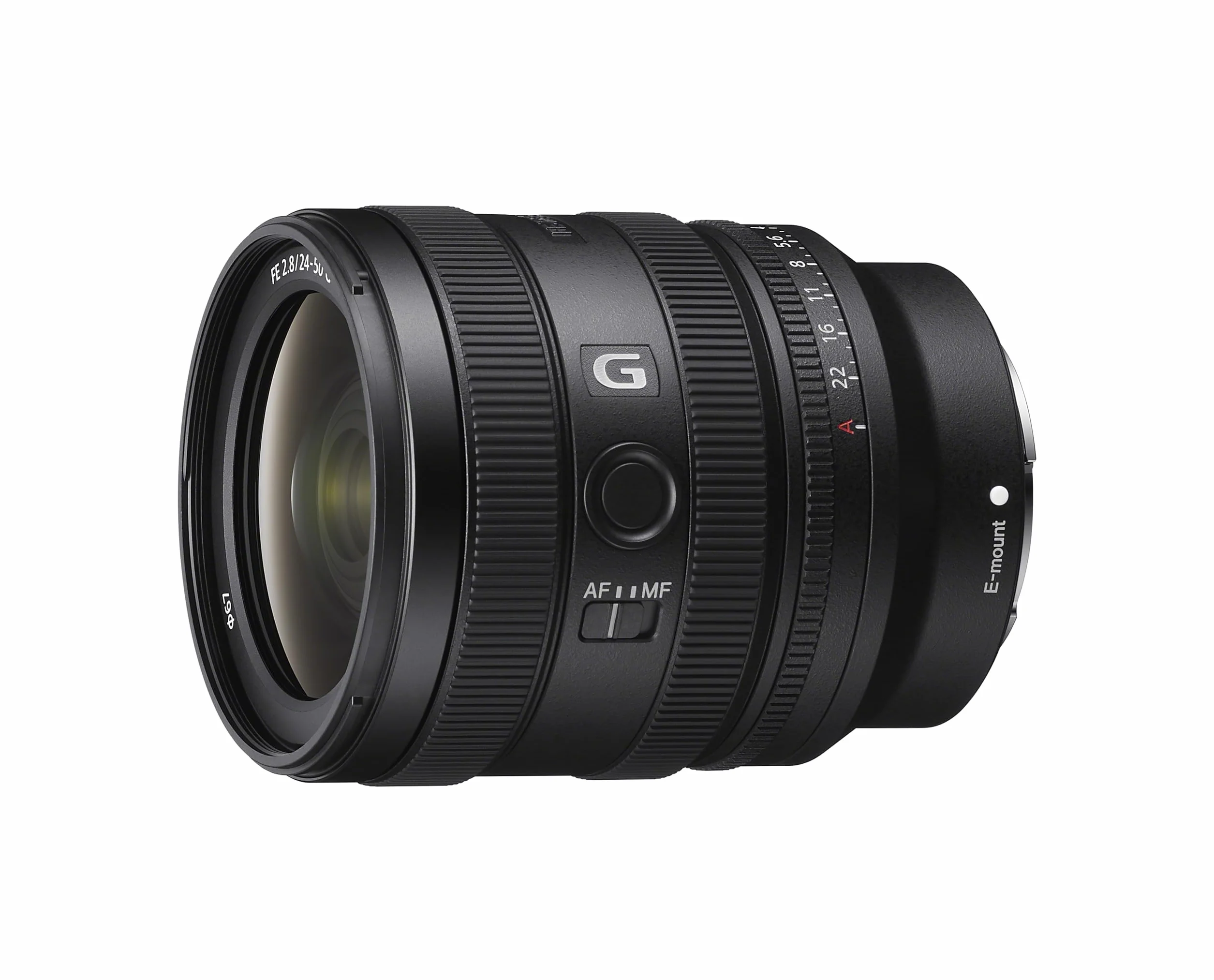 Sony Obiettivo zoom standard SEL2450G F2.8 G, nitidezza elevata, autofocus veloce, stabilizzazione interna, per gimbal e droni