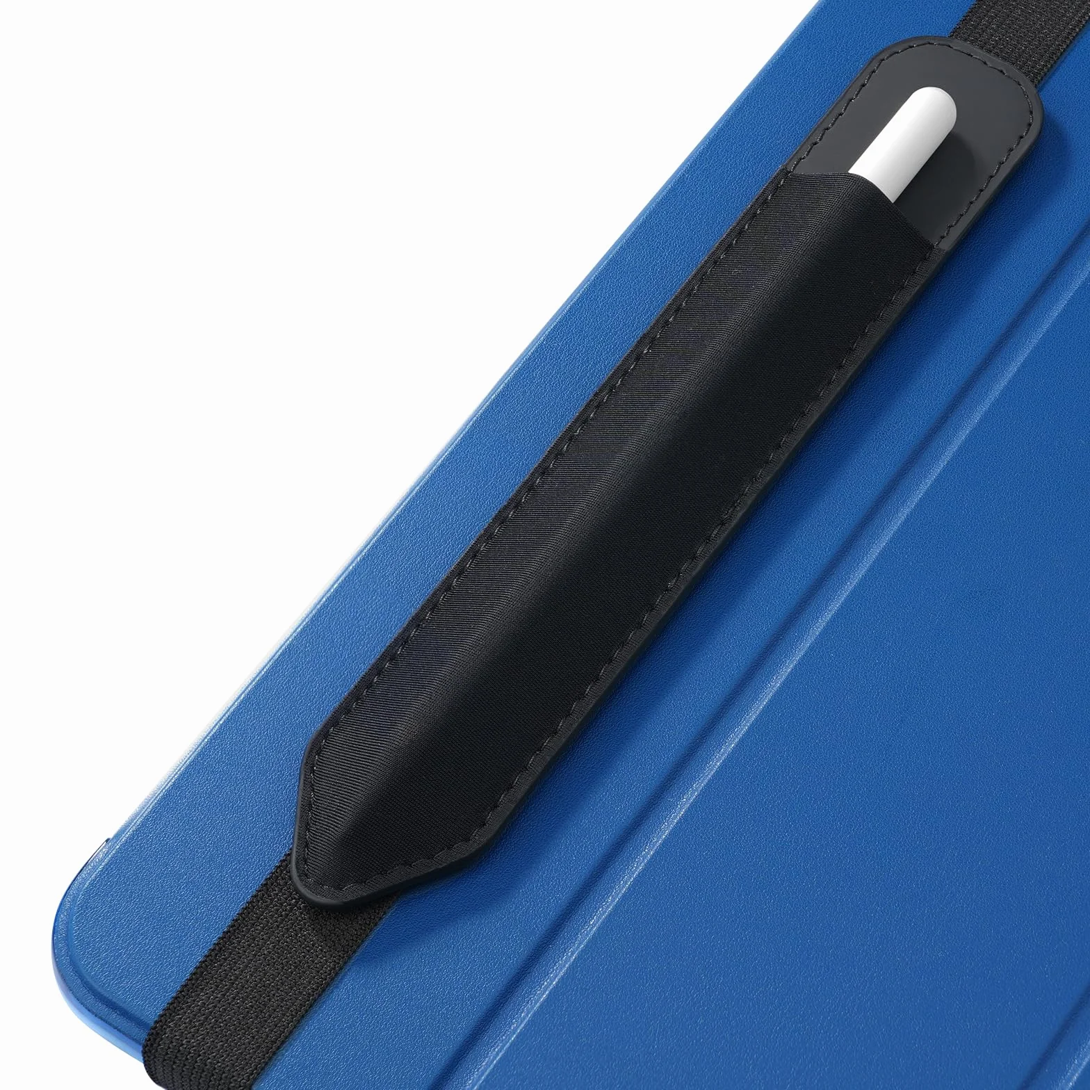 MoKo Custodia per Apple Pencil con Tasca Elastica Staccabile, Porta Matite per iPad, Nero