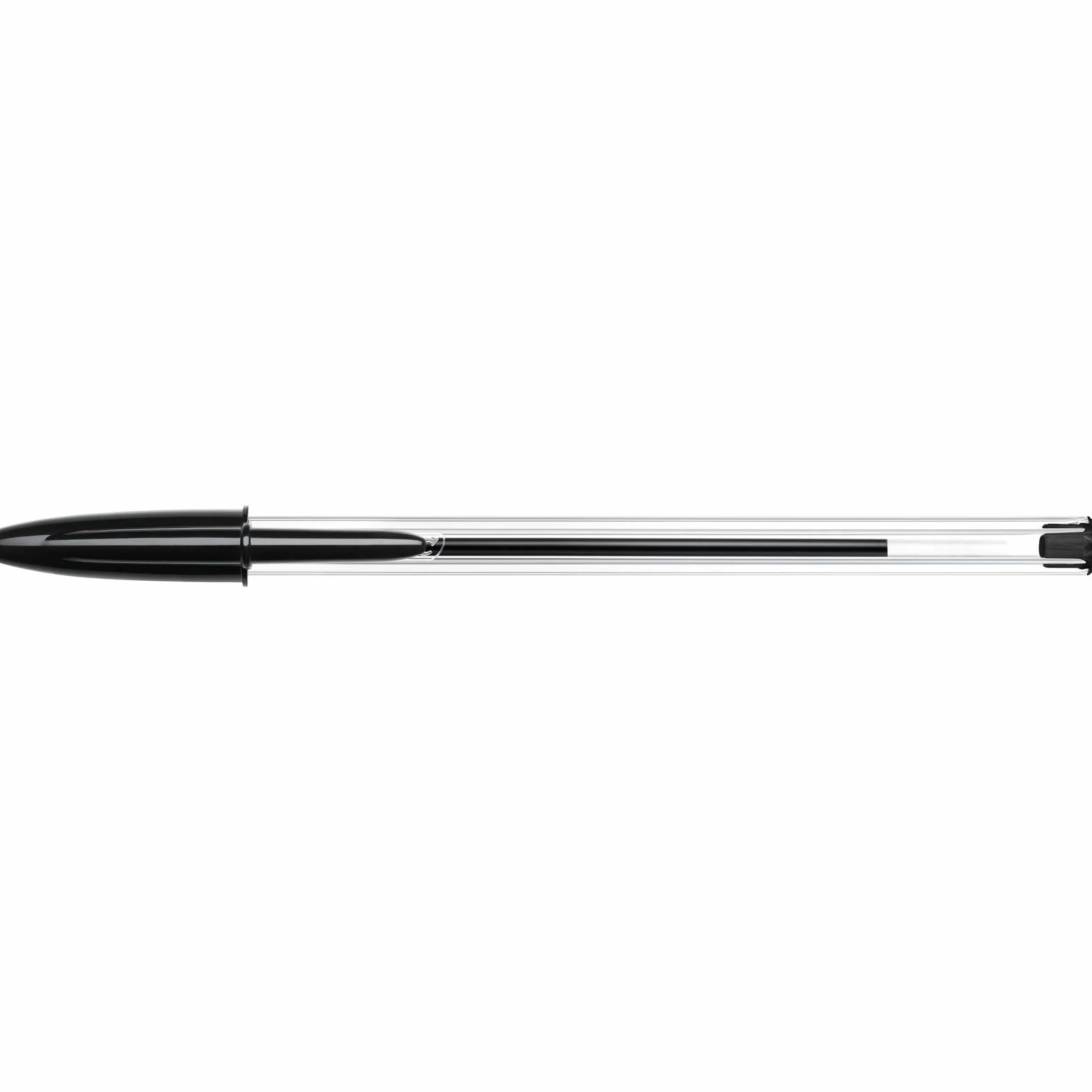 Bic Cristal Original Punta Media 1 mm Penne Colore Nero Confezione 100