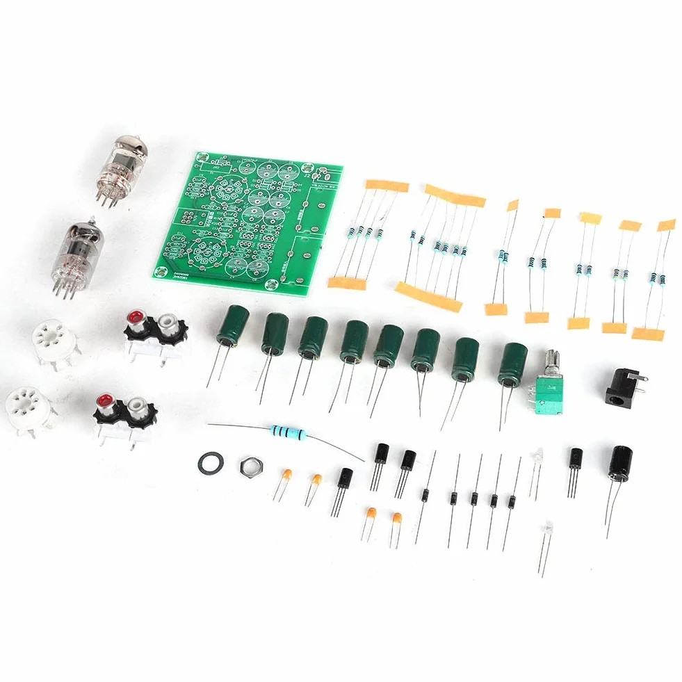 Kit Amplificatore Valvolare 6J1 6J I Preamplificatore Valvolare Stereo Bile Scheda Preamplificatore Buffer Effector Fai da Te