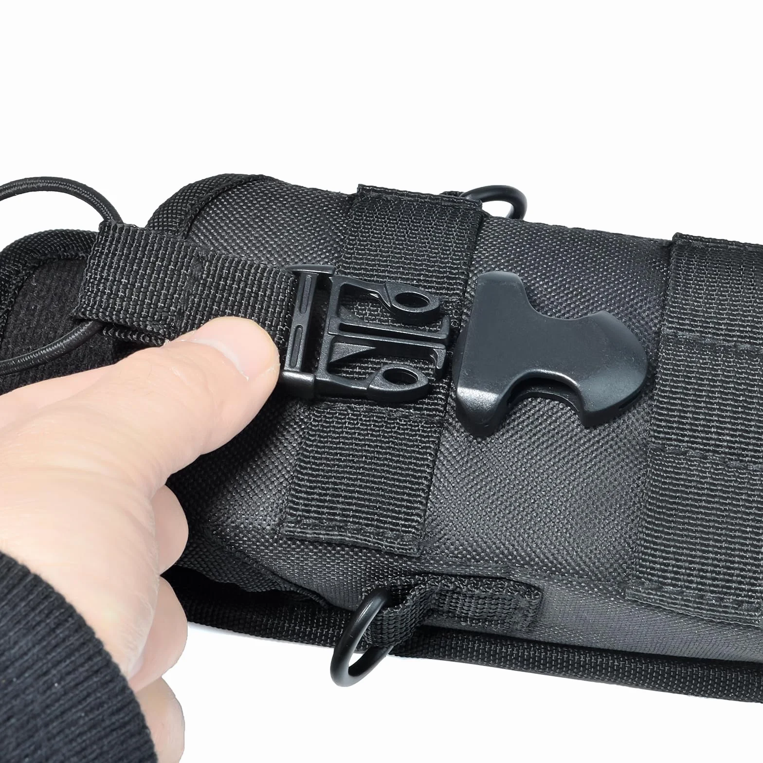 Molle Radio Pouch Walkie Talkie Supporto per Gilet Radio Cintura CB Motorola DP1400 CP040 GP88