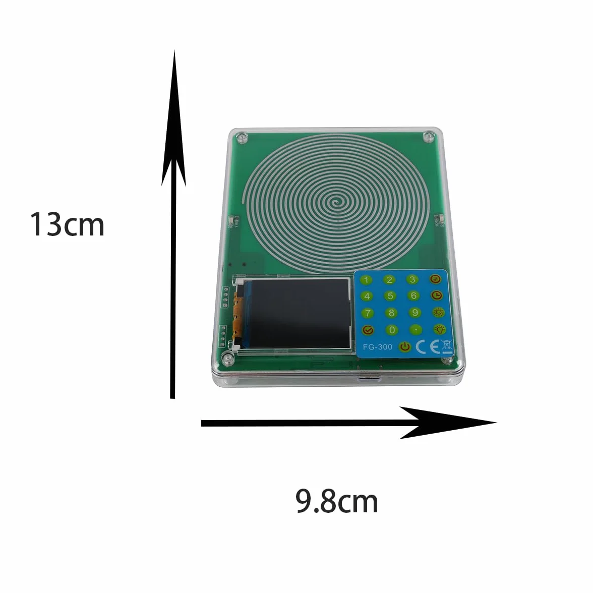 Generador de resonancia de Onda sinusoidal Schumann Ajustable de 0,01 Hz a 200 000 Hz, generador de Onda cuadrada inversa estable de pulso de frecuencia ultrabaja de 7,83 Hz