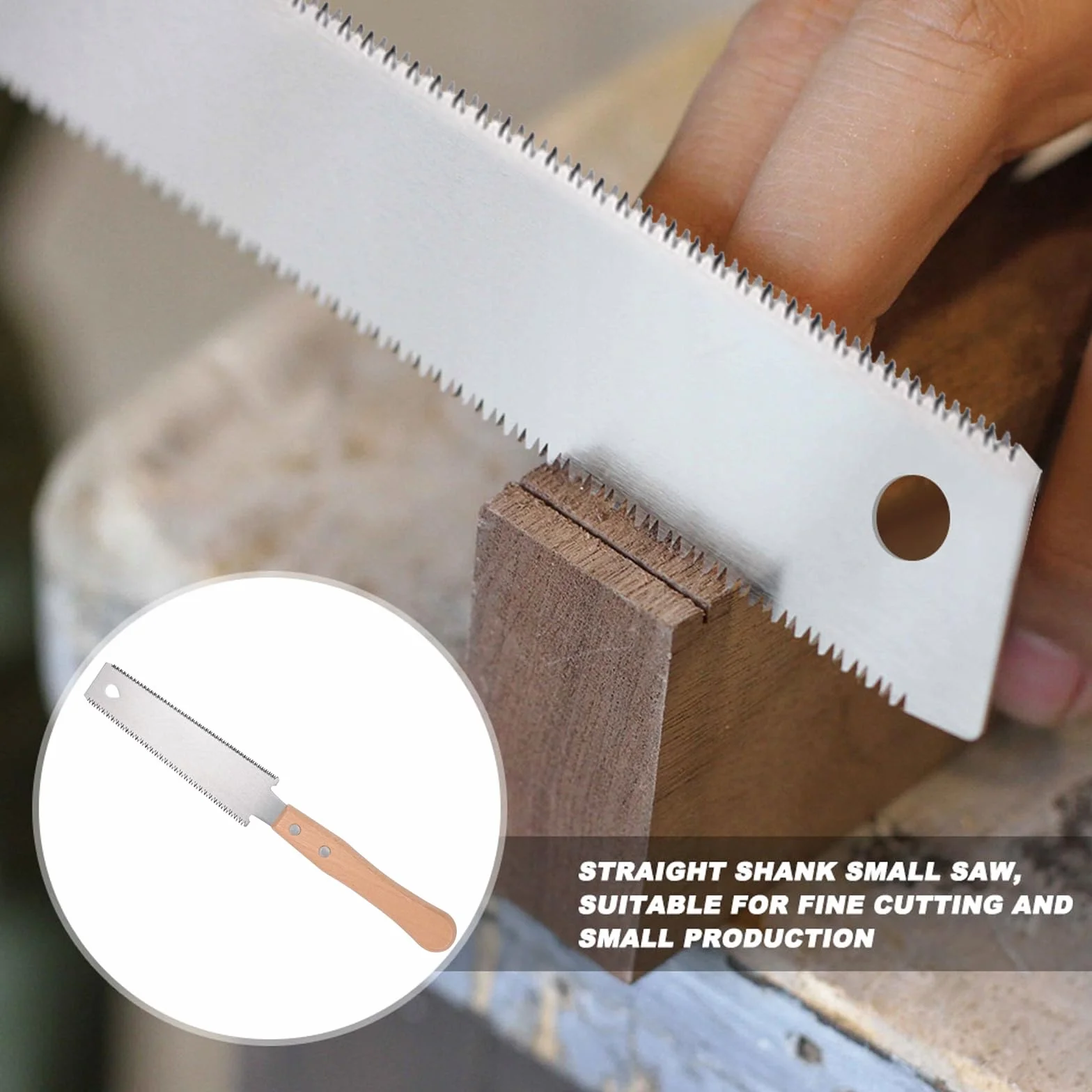 Sega a mano giapponese a doppio taglio 6 pollici SK-5 acciaio 11/17 TPI per legno fai da te