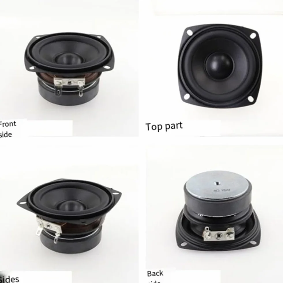 HiFi Home Sound Theater Subwoofer 78mm 4ohm 15w 3 Pollici Convex Woofer per Altoparlanti