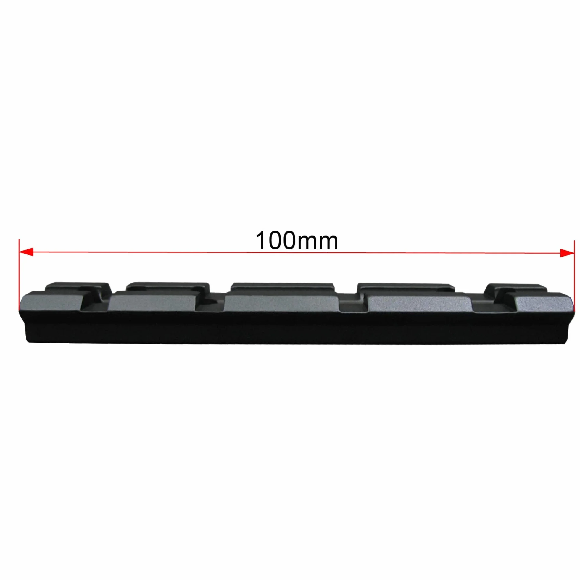 Seben Slitta Weaver Picatinny Attacco Ottica Rifle Scope Mount Caccia 10cm RSM07