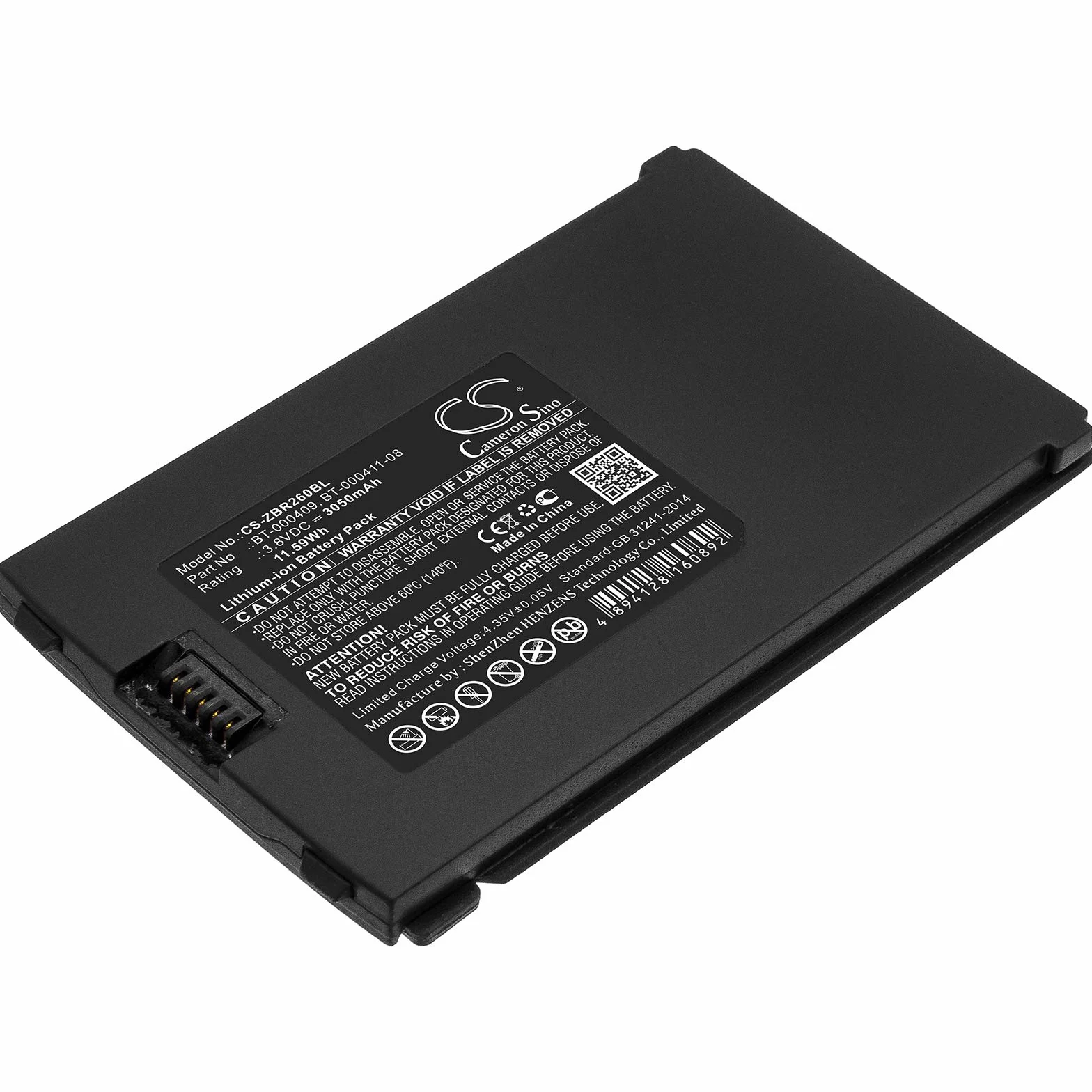 Batteria di ricambio Zebra TC21 TC210 TC210K TC26 TC26AK BT-000409