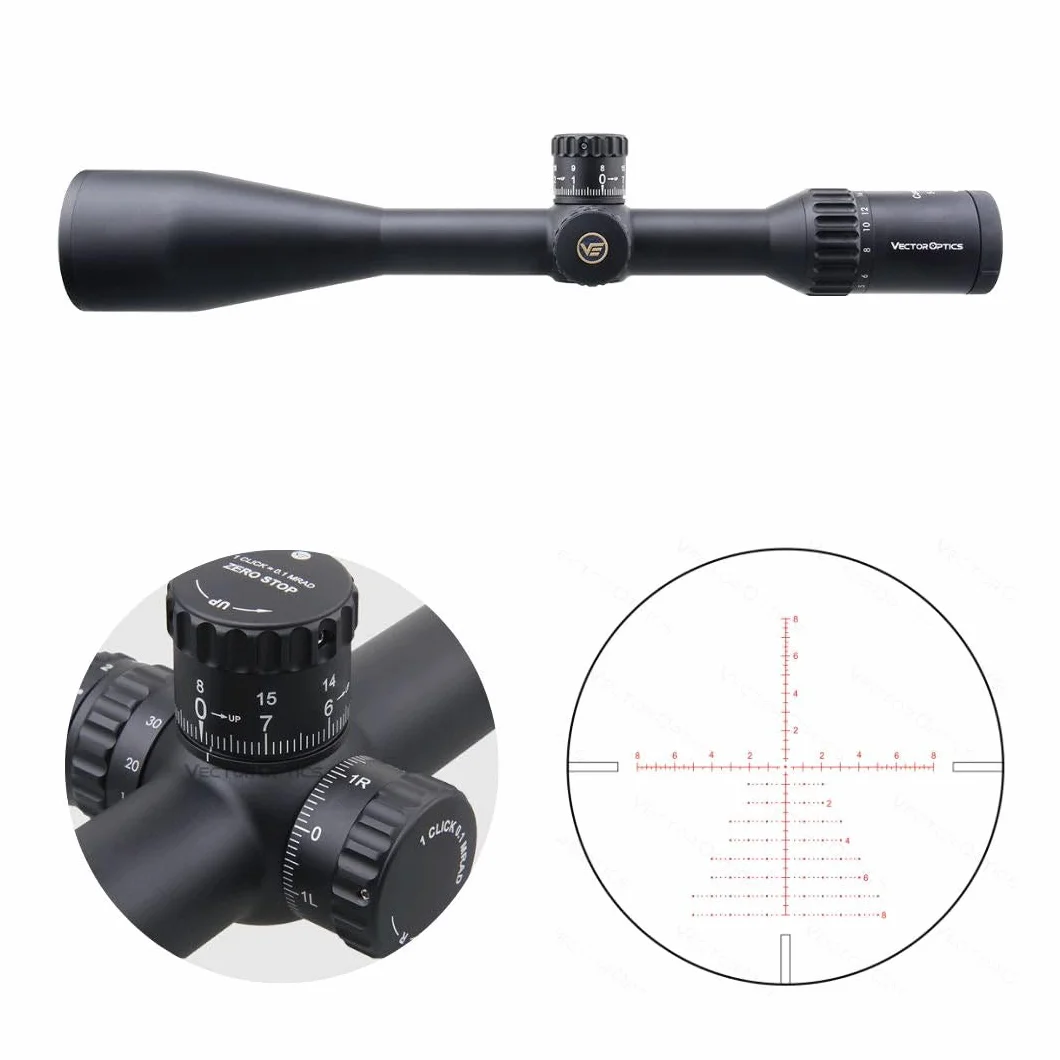 Vector Optics SCOL-47 Continental x6 5-30x56 SFP ARI Cannocchiale per fucile ad aria compressa caccia airsoft