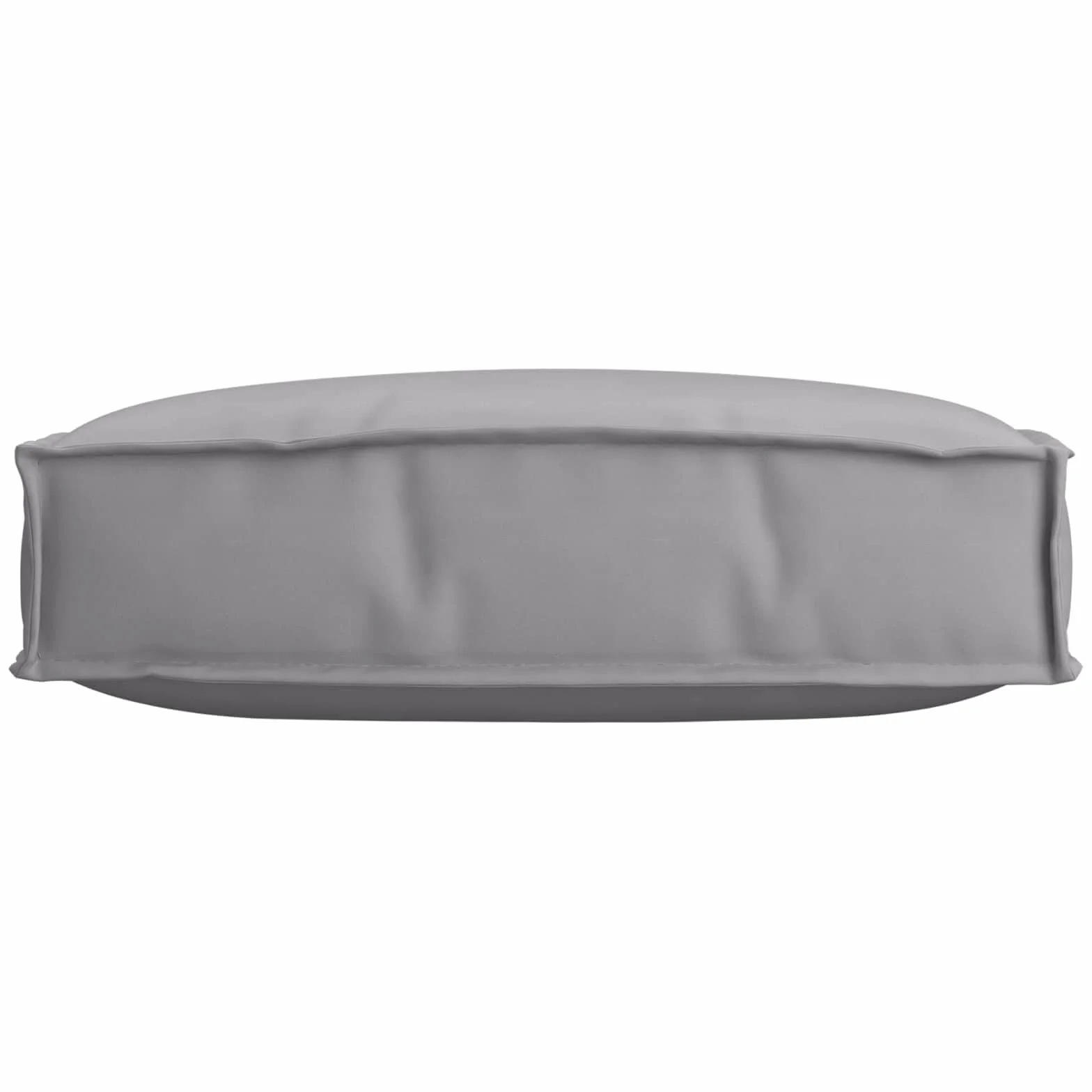 vidaXL Cuscino Grigio 60 x 60 x 12 cm Tessuto Oxford per Salotto, Resistente all'Acqua