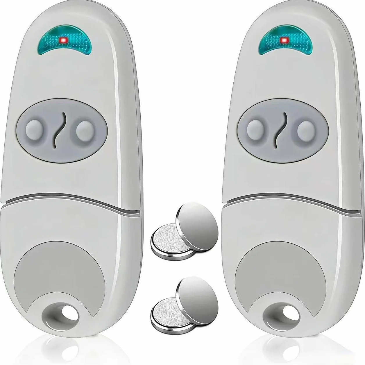 Telecomando Cancello Universale 433,92 MHz 2 Pezzi Compatibile 432EV 432EE 432NA