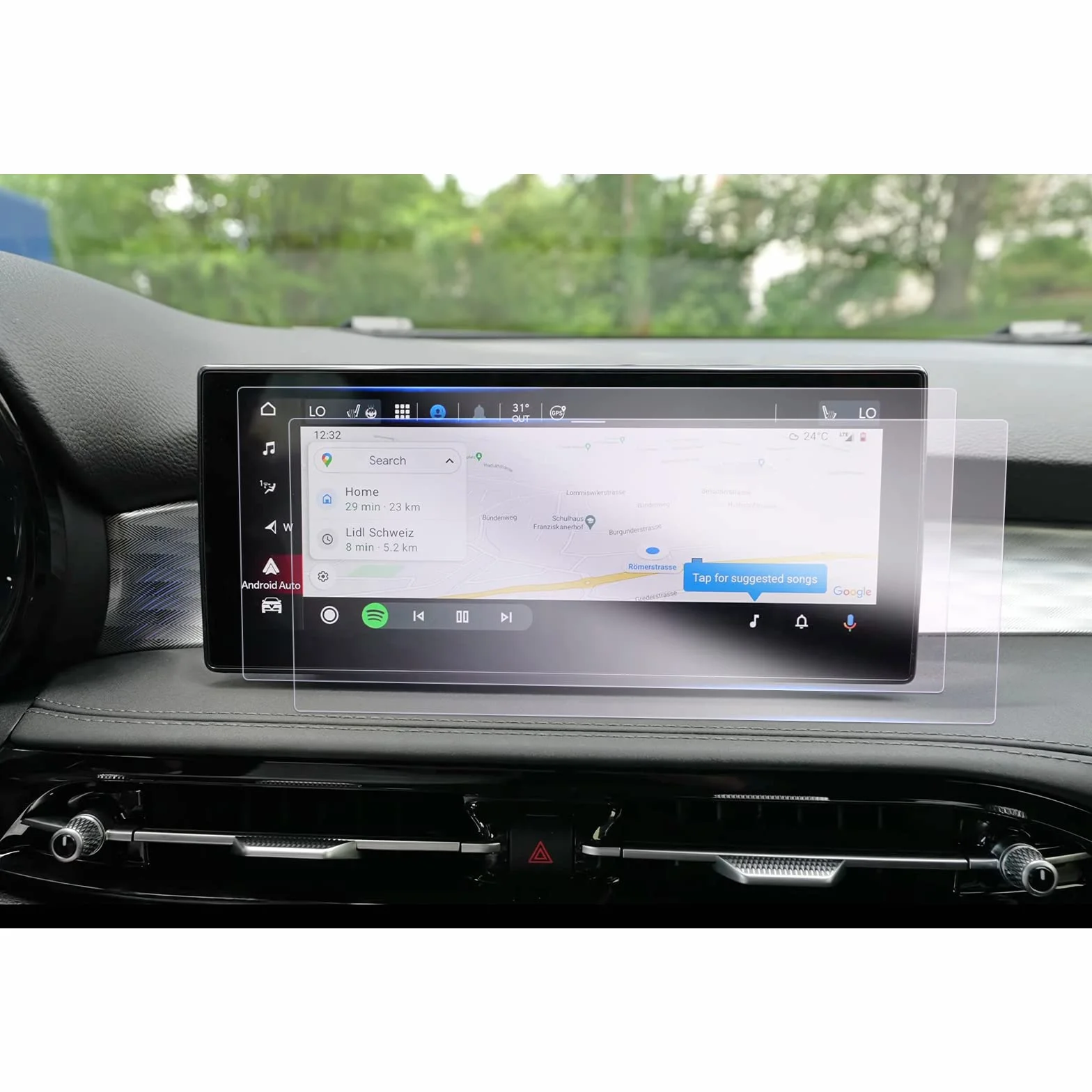 GAFAT Pellicola Protettiva per Alfa Romeo Tonale 2022-2025 10,25" Infotainment Screen, 6H Antigraffio